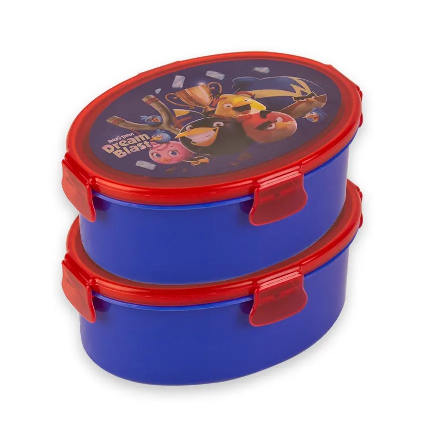 OVAL LUNCH BOX (PACK OF 2)