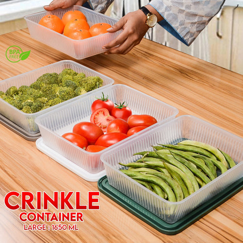 CRINKLE CONTAINER LARGE