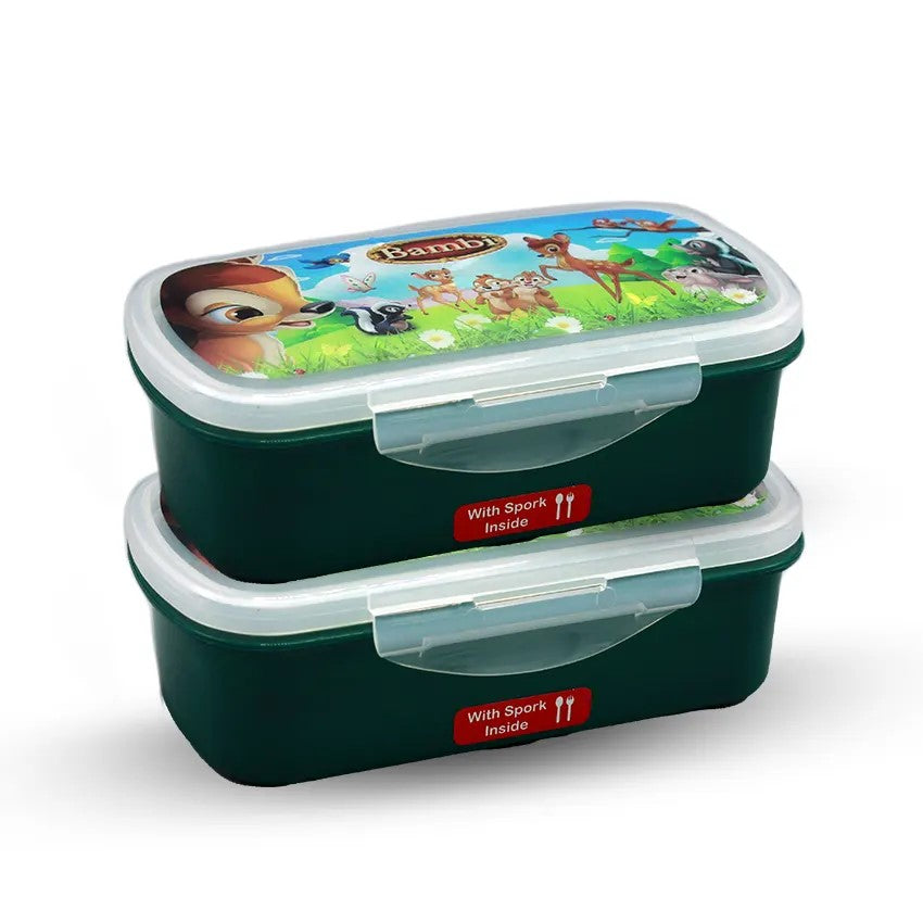 BENTO LUNCH BOX M-1 KIDS (PACK OF 2)