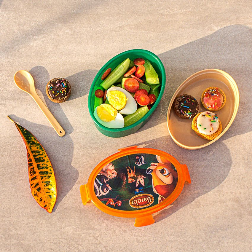 OVAL LUNCH BOX (PACK OF 2)