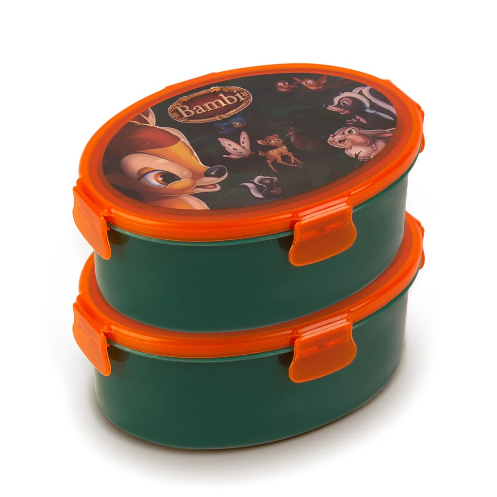 OVAL LUNCH BOX (PACK OF 2)