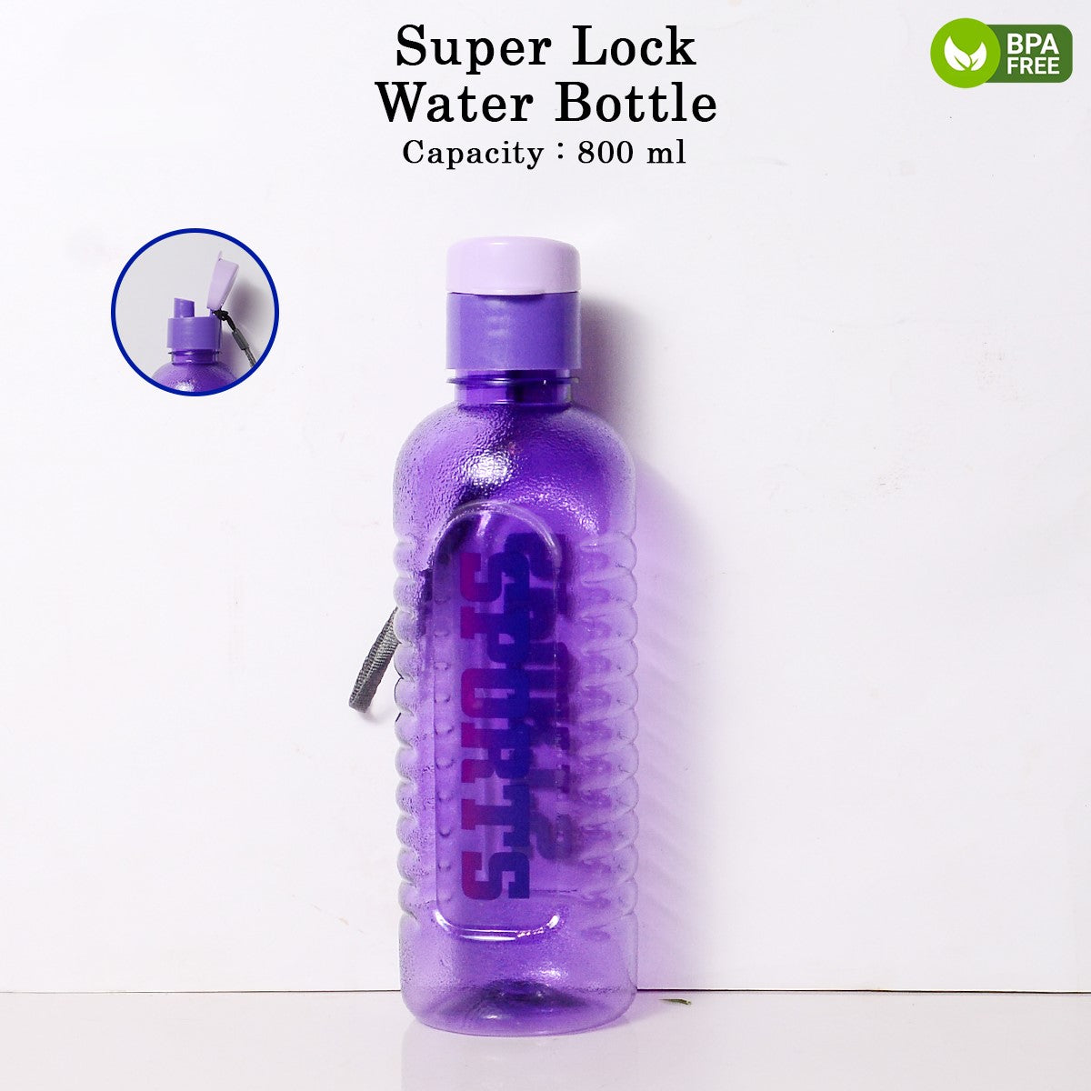 SUPER LOCK WATER BOTTLE 800ML