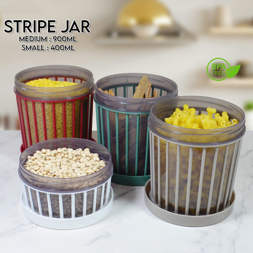 STRIPE JAR (MEDIUM)