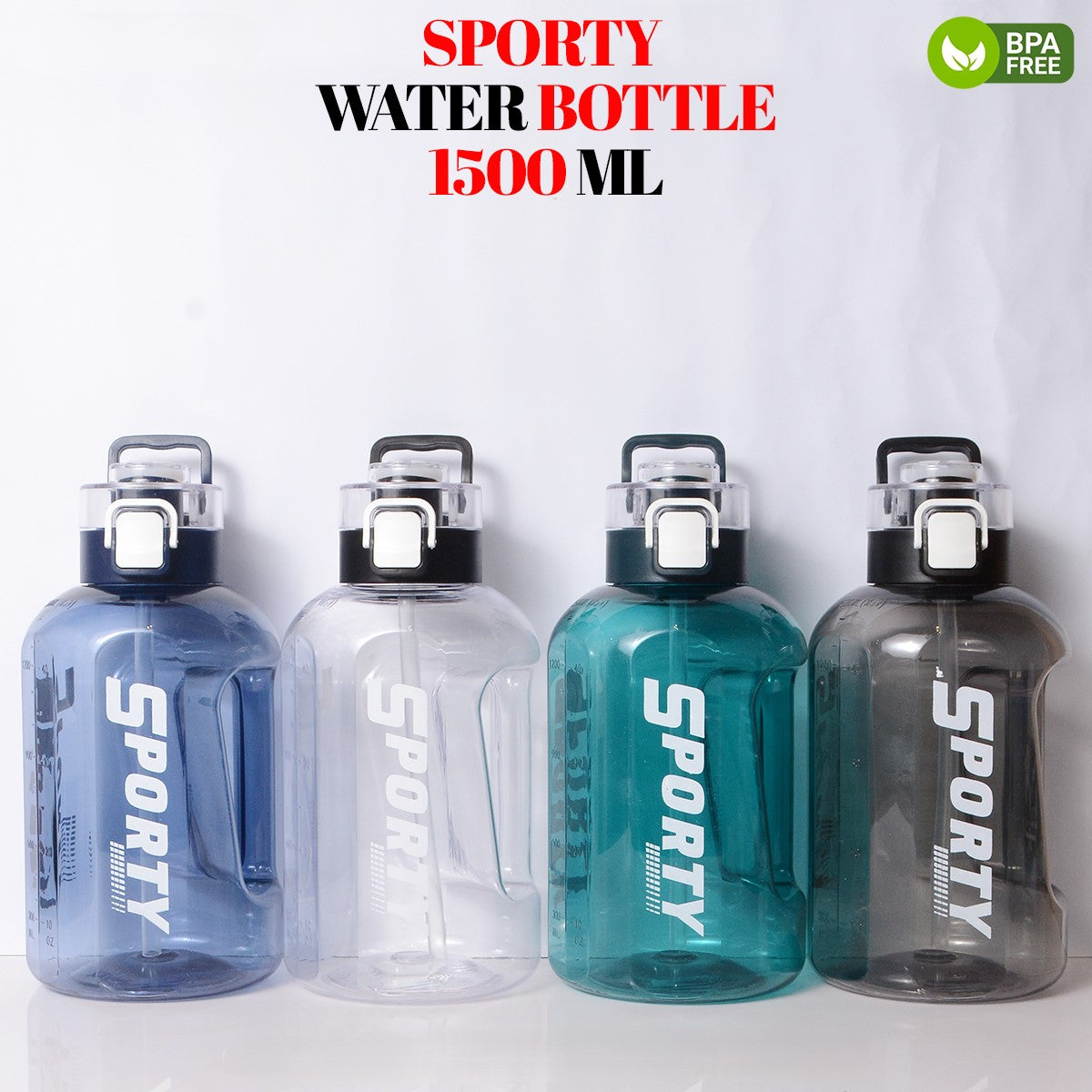SPORTY WATER BOTTLE 1500ML