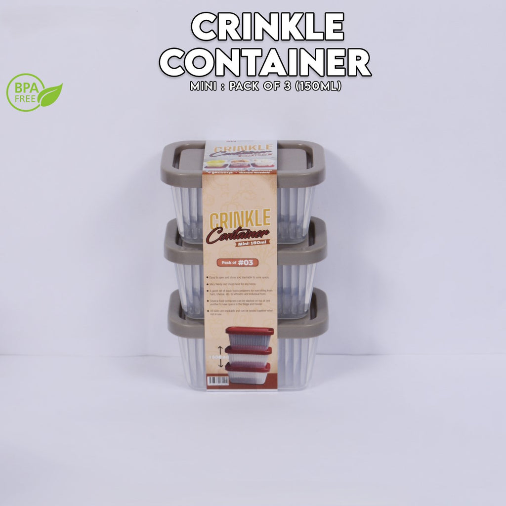 CRINKLE CONTAINER MINI