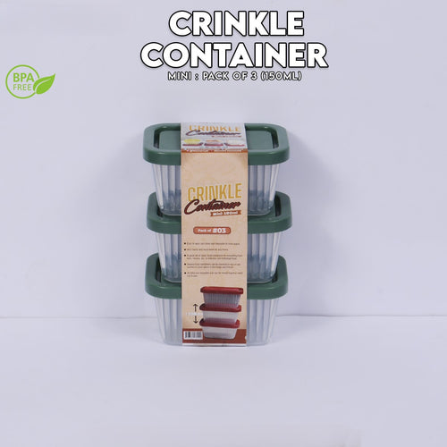 CRINKLE CONTAINER MINI