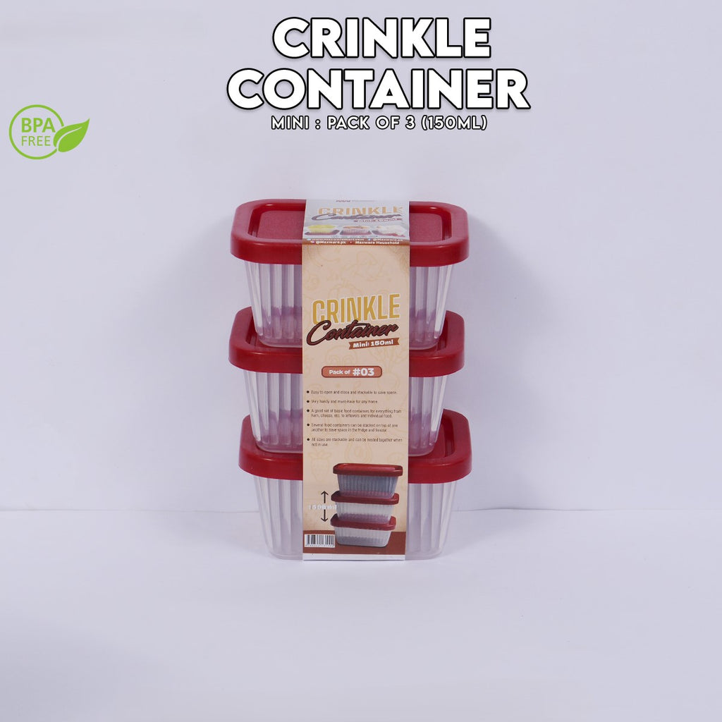 CRINKLE CONTAINER MINI