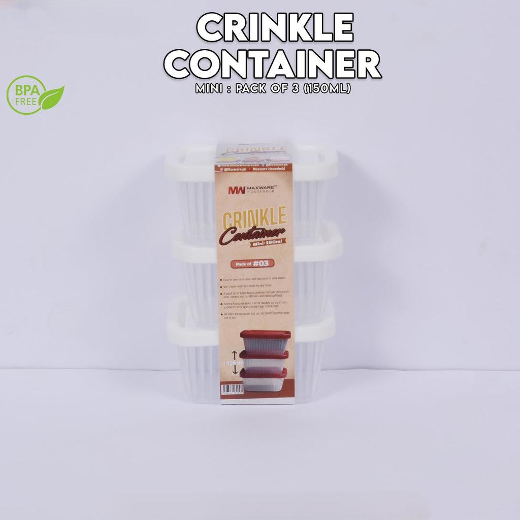 CRINKLE CONTAINER MINI
