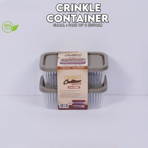 CRINKLE CONTAINER SMALL